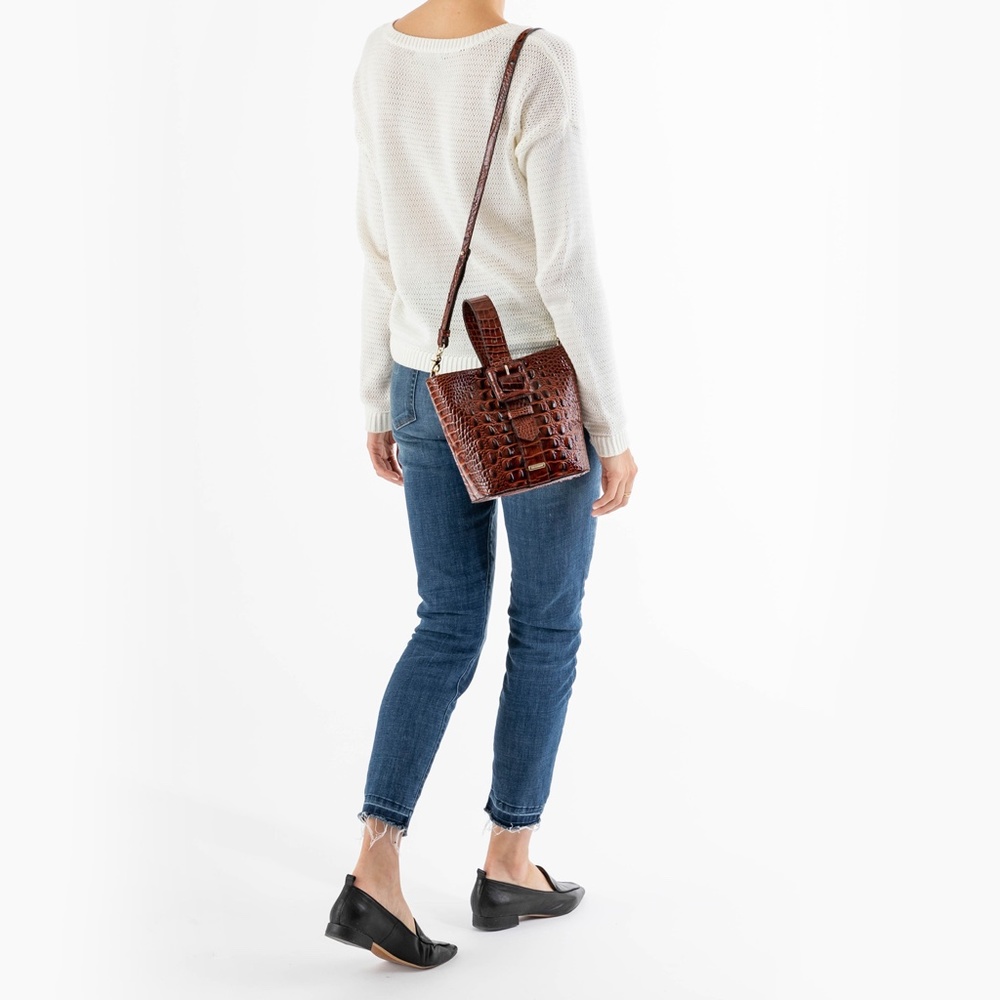 BRAHMIN Faith Melbourne Bucket Bag - Picture 5 of 5